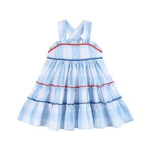 Lil Cactus Girls  Sundress, Blue